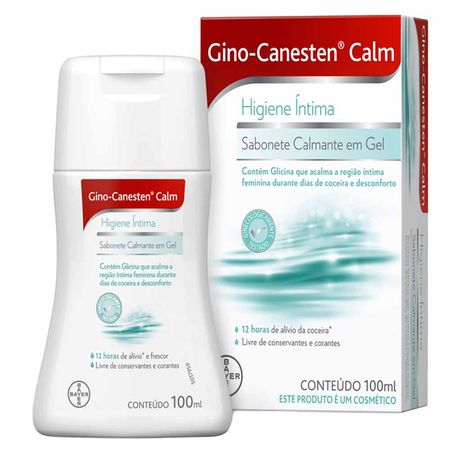 Sabonete-Íntimo-em-Gel-para-Coceira-Vaginal-Gino-Canesten-Calm-100ml--1