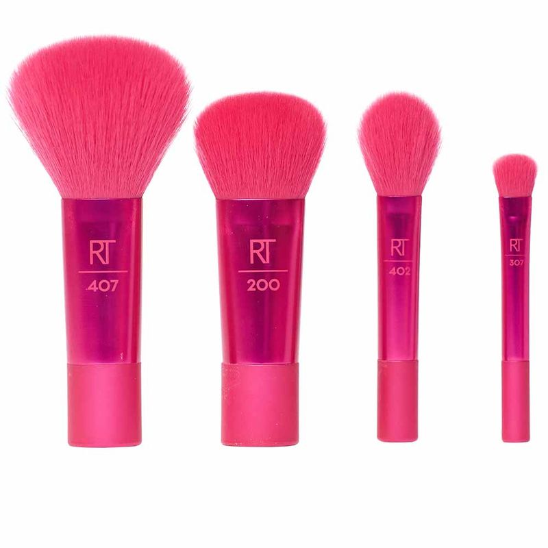 Kit Mini Pincéis Real Techniques + Época Cosméticos - Essentials Brush Kit