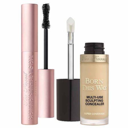 Too-Faced-Kit---Máscara-de-Cílios-+-Corretivo-Líquido-Golden-Beige-Kit--1