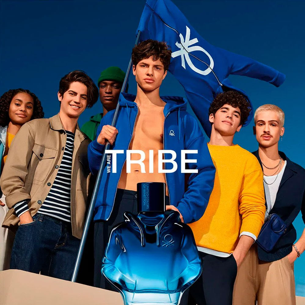 Perfume Masculino Eau de Toilette Benetton Tribe - 90ml - Época