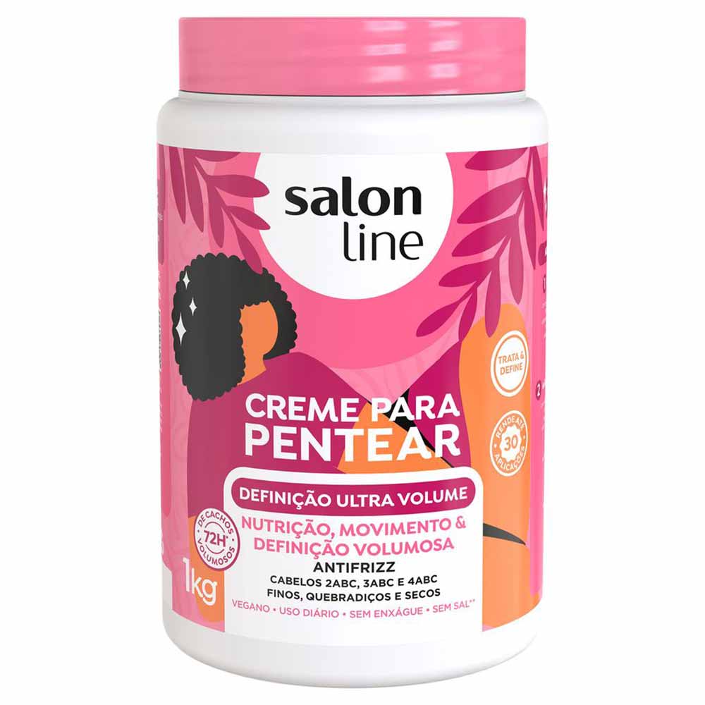 Salon Line Definição Ultra Volume Creme de Pentear Tamanho Profissional