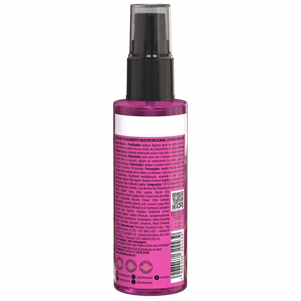 Salon Line Meu Liso Demais Óleo Multifuncional - Época Cosméticos
