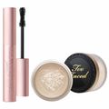 Too Faced Kit - Máscara de Cílios + Pó Solto Fixador Kit