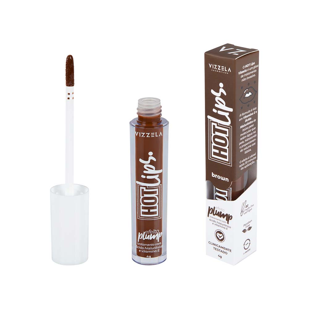 Gloss Labial Vizzela Hot Lips