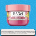 Raavi Creme Esfoliante Corporal e Facial Morango 200g