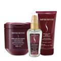 Kit Senscience Inner Restore Intensif Máscara 500g True Hue Óleo Moisture Lock (3 produtos)