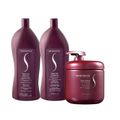 Senscience True Hue Shampoo + Condicionador 1L + Máscara Inner Intensif 500ml