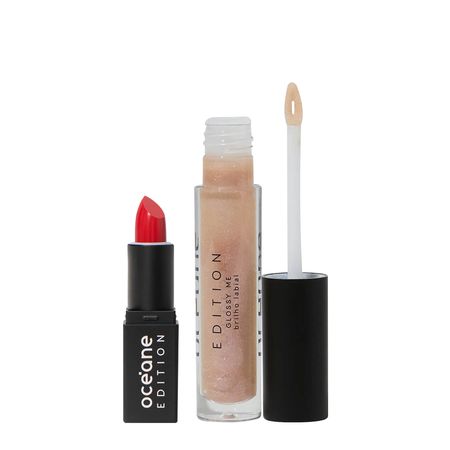 Kit-Océane-Edition-Mini-Lipstick-Red-Kiss-e-Glossy-Me-Glazed-4g-(2-produtos)--1