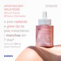 Apothecary Wild Rose Sérum Korres Booster Bifasico Clareador 30ml