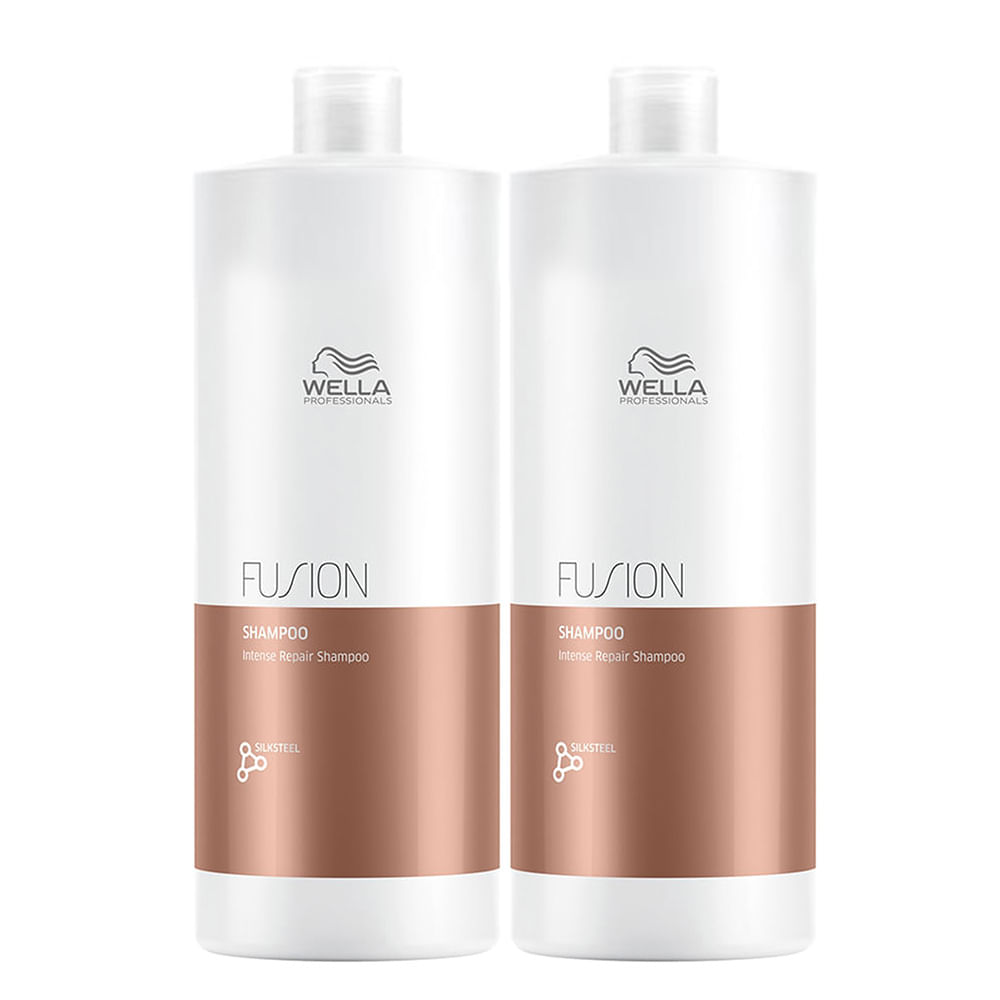 Kit Wella Professionals Fusion Intense Repair- Shampoo 1L - 2 Und