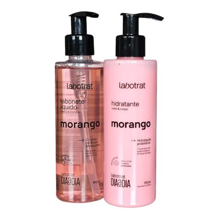 Kit-Labotrat-Dia-a-Dia-Morango---Hidratante-190ml-+-Sabonete-Líquido-190ml--1