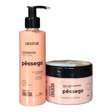 Kit-Labotrat-Dia-a-Dia-Pêssego---Hidratante-190ml-+-Sais-Espumantes-280g--1