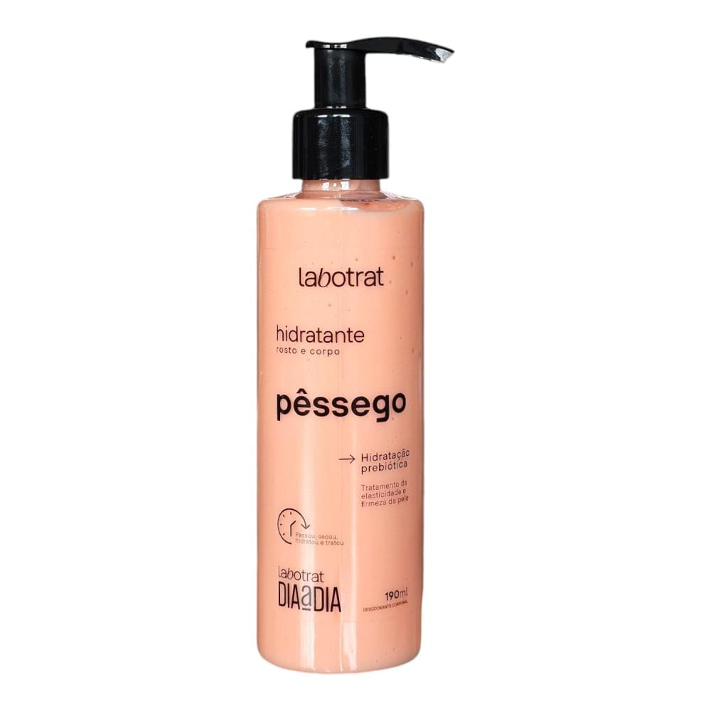 Labotrat Dia a Dia Pêssego - Creme Hidratante Corporal e Facial 190ml