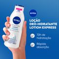NIVEA Loção Hidratante Corporal Lotion Express 200ml