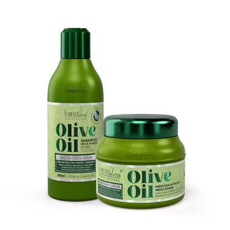 Kit-Olive-Oil-Shampoo-300mL-E-Máscara-250g-Forever-Liss-550g--5