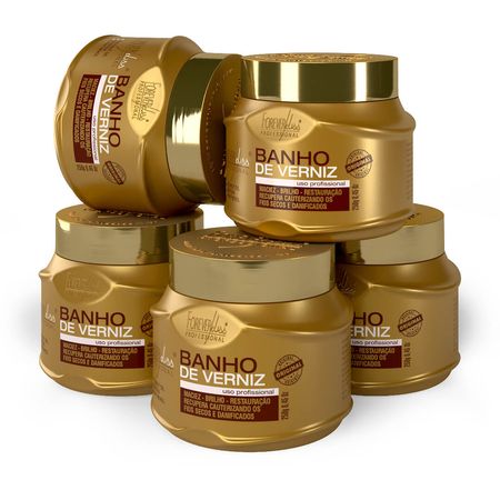 Combo-Com-5-Máscaras-Banho-De-Verniz-Forever-Liss-250g-Kit--1