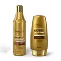 Kit Shampoo e Condicionador Banho de Verniz 200g 700ml