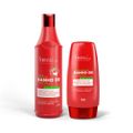 Kit Shampoo e Condicionador Banho de Verniz Morango Forever Liss 700ml