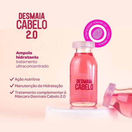 COMBO-COM-3-AMPOLAS-DESMAIA-CABELO-2.0-FOREVER-LISS-NOVA-FÓRMULA-MAIS-POTENTE-45ml--4