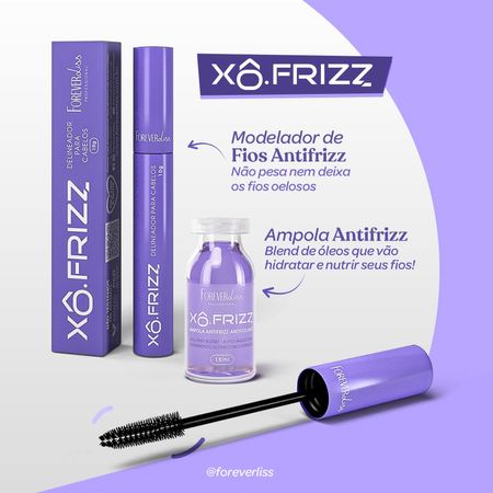 KIT-MODELADOR-DE-FIOS-E-AMPOLA-CAPILAR-XÔ-FRIZZ-FOREVER-LISS-25ml--4