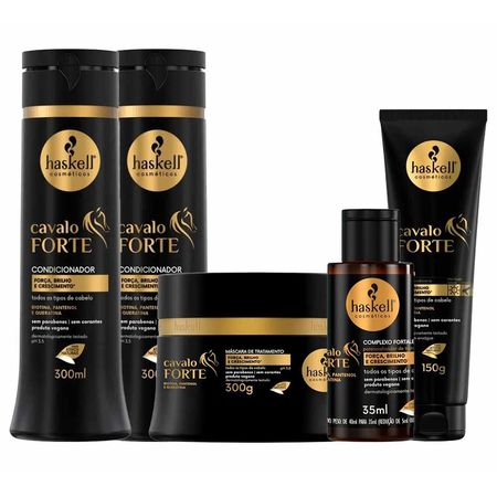 Haskell-Cavalo-Forte-Kit-–-Shampoo-+-Condicionador-+-Máscara-+-Leave-In-+-Complexo-Fortalecedor-Kit--1