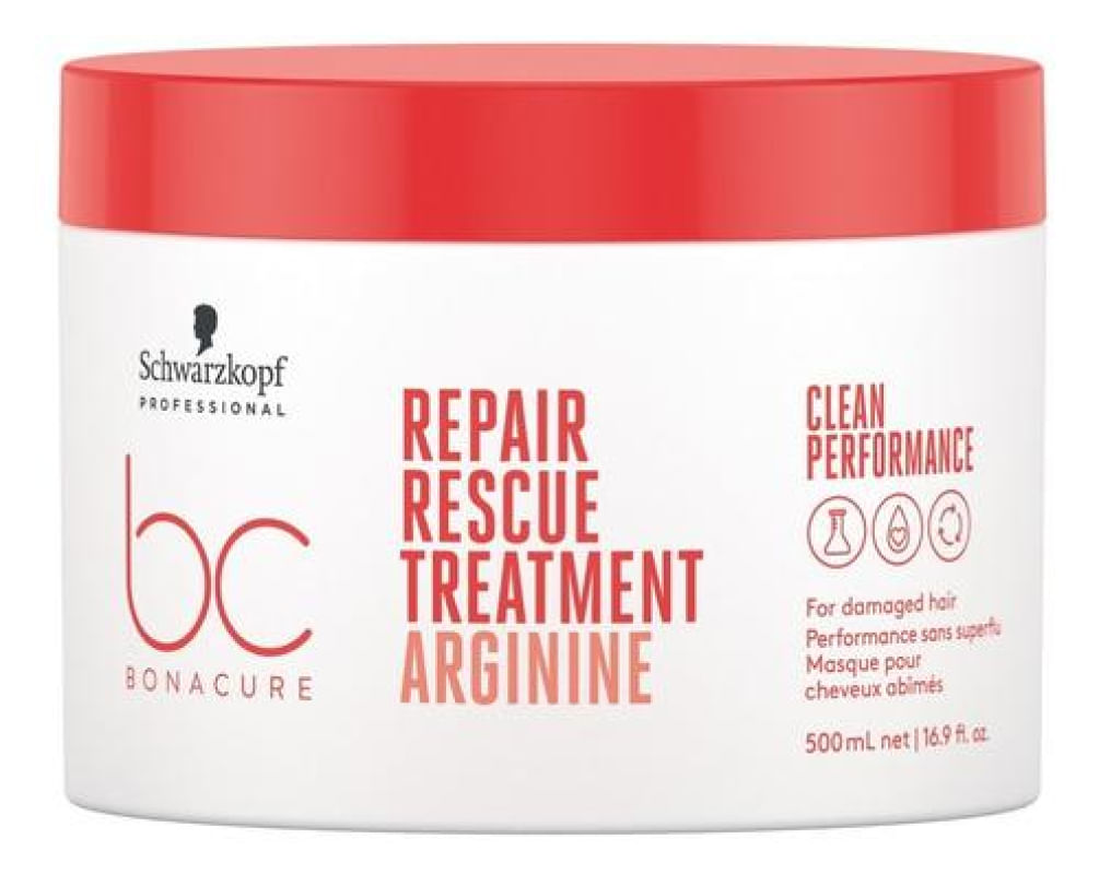 Máscara 500ml Repair Rescue Bc Clean Performance Schwarzkopf