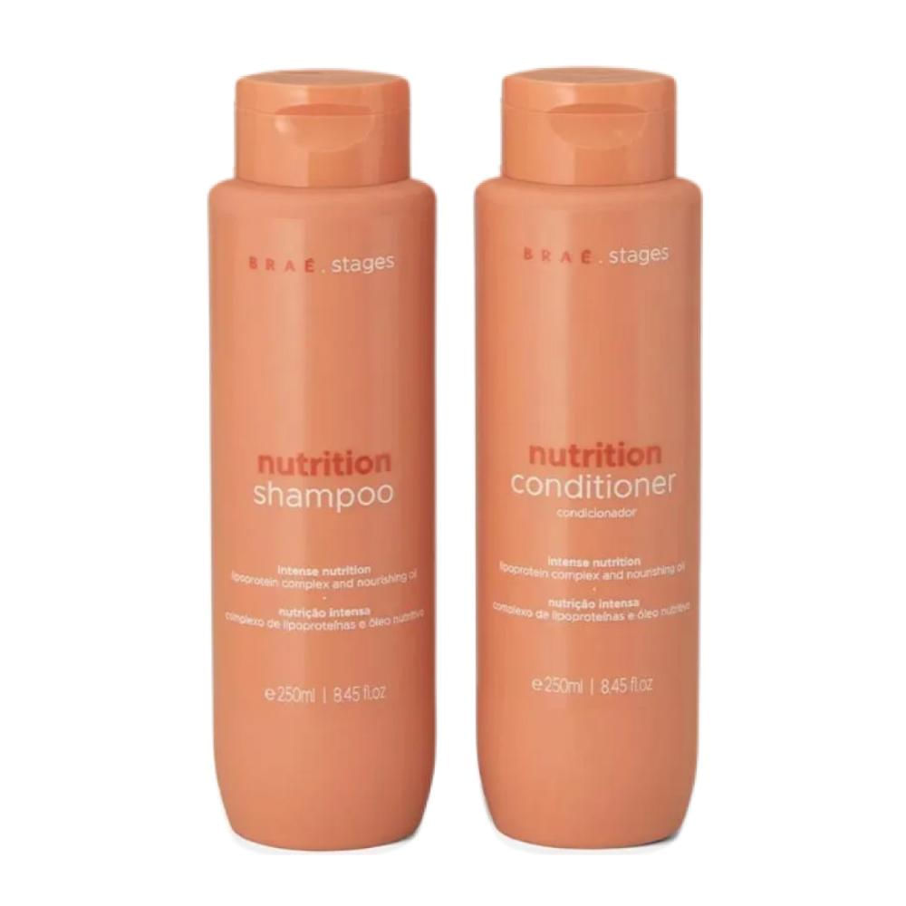 Braé Stages Nutrition Kit Shampoo e Condicionador 250ml