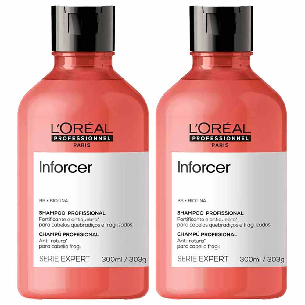 L’Oréal Professionnel Inforcer Shampoo Anti-quebra Kit com 2 Unidades