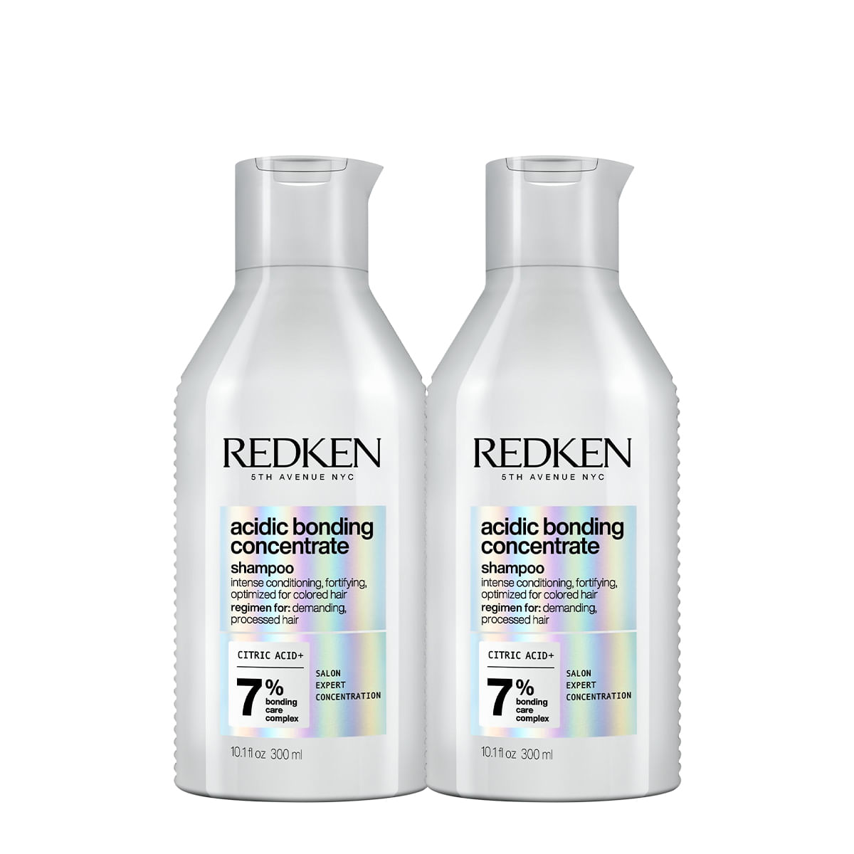 Kit Redken Acidic Bonding Concentrate Shampoo 300 Extra (2 unidades)