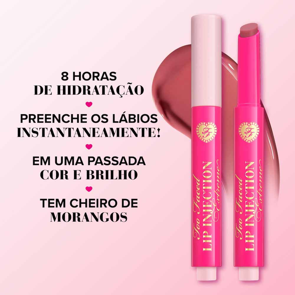 Gloss Labial Too Faced Lip Injection Extreme Plumping Clicks