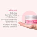 Máscara de Nutrição Cadiveu Essentials Glamour 200ml