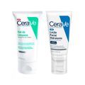 Kit Cerave Facial - Loção Hidratante 52ml + Gel De Limpeza 60g