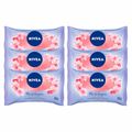 NIVEA Sabonete em Barra Flor de Cerejeira & Óleos Essenciais Kit com 6 Unidades Kit
