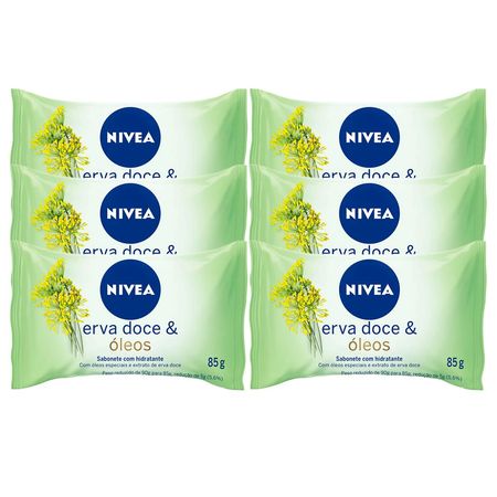 NIVEA-Sabonete-em-Barra-Hidratante-Erva-Doce-&-Óleos-Kit-com-6-Unidades-Kit--1