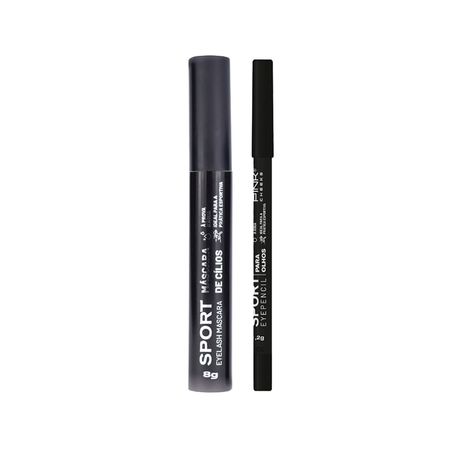 Kit-Pink-Cheeks---Máscara-De-Cílios-Sport-Eyelash-Preto-8-g-+-Lápis-De-Olho-Cremosa-Sport-Eyepencil-Preto-1,2-g--1