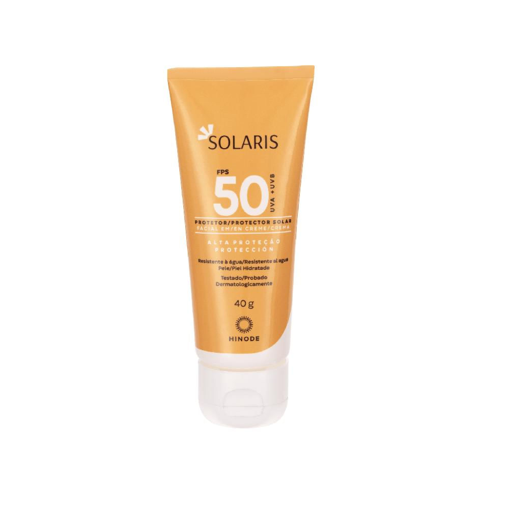 Protetor Solar Facial  FPS 50 Solaris  40g