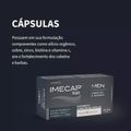 Imecap Hair Men 60 Cápsulas - Vitaminas para Cabelos e Barbas do Homem