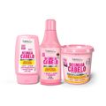 Kit Desmaia Cabelo Anti Frizz E Volume Forever Liss 950g