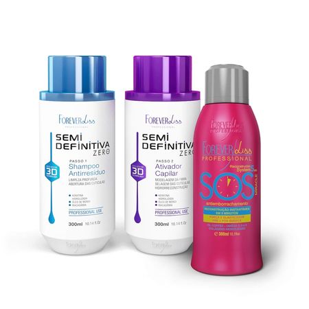 Kit-Escova-Semi-Definitiva-Zero-2x300ml-com-Reconstrutor-SOS-Forever-Liss-900ml--5