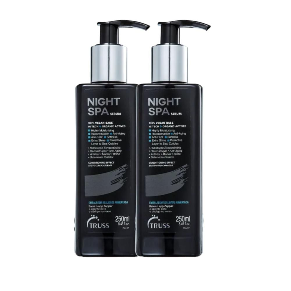 Truss Night Spa Kit 2 Sérum de Tratamento Noturno 250ml