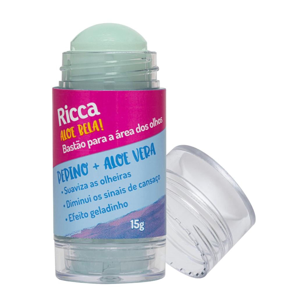 Bastao Para Area dos Olhos Ricca Belliz Aloe Bela 15g