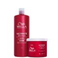 Kit Wella Professionals Ultimate Repair - Shampoo 1L + Máscara Capilar 500ml