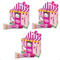 Kit Carmed Hello Kitty: 3 Hidratantes Labiais Torta De Maçã 10g