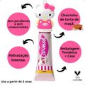 Kit Carmed Hello Kitty: 3 Hidratantes Labiais Torta De Maçã 10g