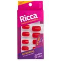 Unhas Autoadesivas Vermelho Paixão Ricca