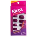 Unhas Autoadesivas Roxo Ametista Ricca