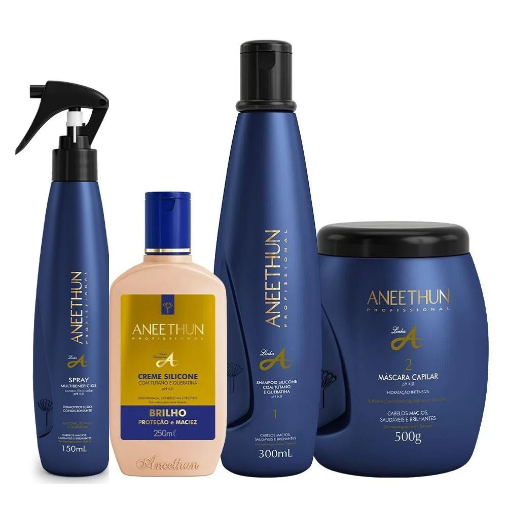 Aneethun Linha A Kit Hidratação Imediata 4 Und