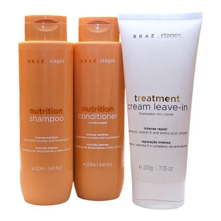 Kit-Braé-Stages-Nutrition---Shampoo-250ml-+-Condicionador-250ml-+-Treatment-Cream-Leave-In-200g--1
