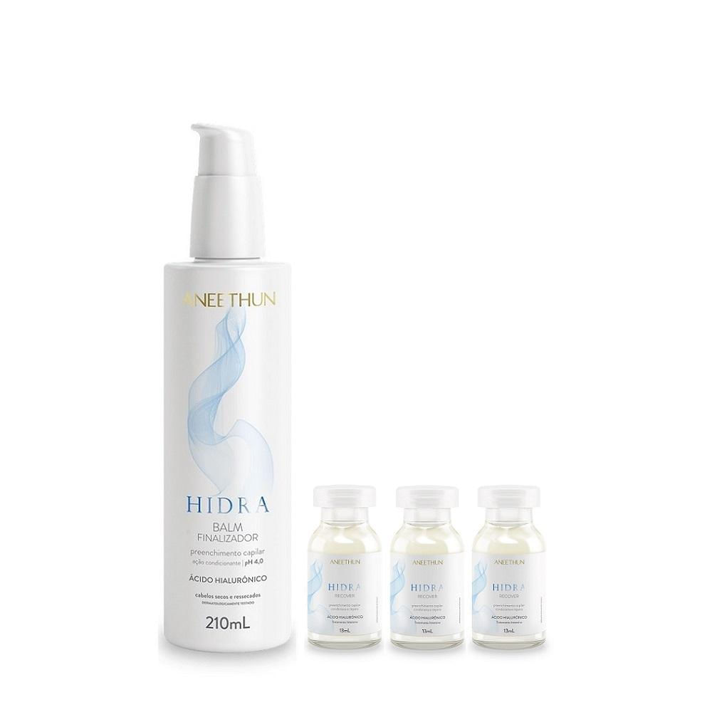 Kit Aneethun Hidra - Finalizador 210ml + 3 Und Ampolas 13ml