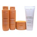 Kit Braé Stages Nutrition - Shampoo 250ml + Condicionador 250ml + Máscara 200g + Treatment Cream Leave-In 200g